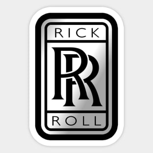 Rick Roll Cinnamon Roll Sticker – FishbiscuitDesigns