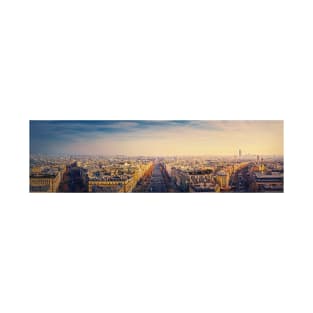 Paris sunset cityscape T-Shirt