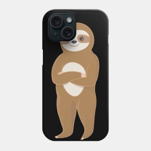 Most energetic sloth in the world Phone Case