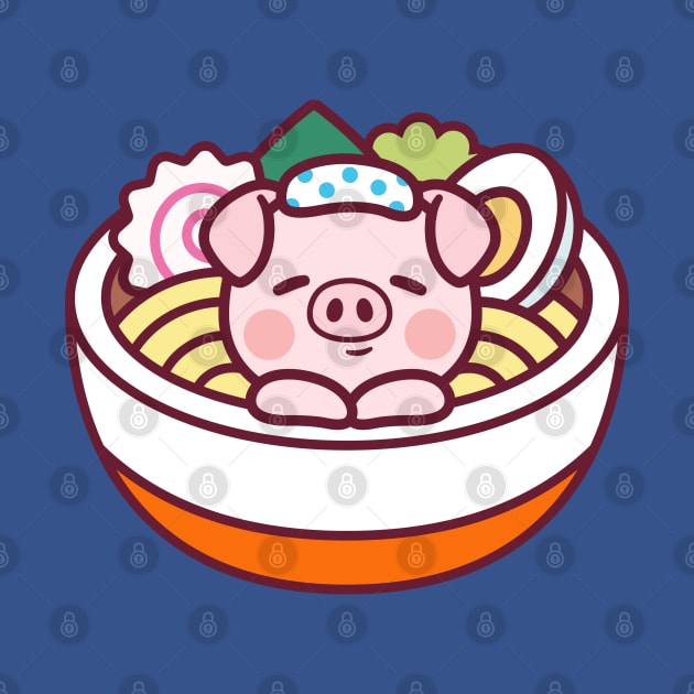 Tonkotsu Ramen Kawaii by kudasai