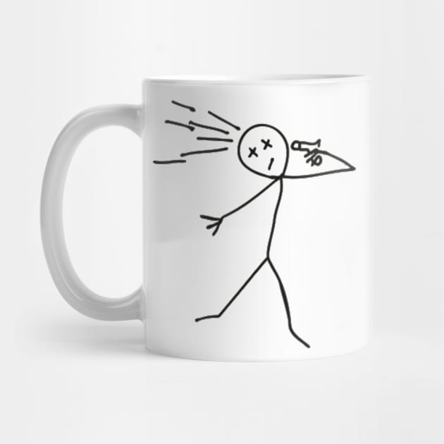 MUG STICKMAN MEME WHITE 11oz