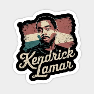 Old photo of Kendrick Lamar Magnet