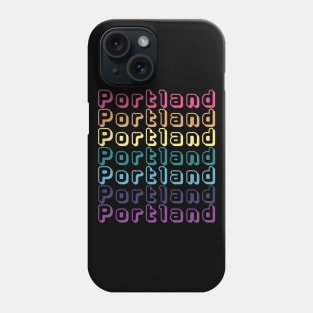 Retro Portland Pride Phone Case