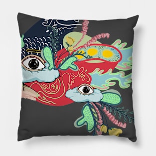 Underwater monster Pillow