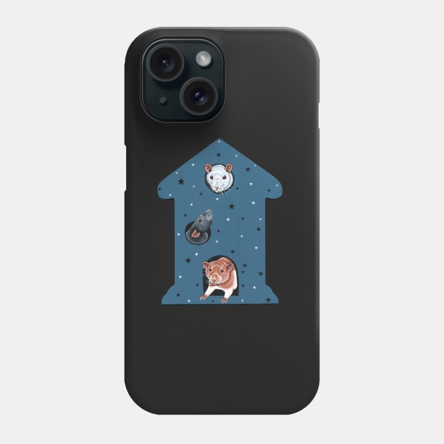 House Rats Phone Case by WolfySilver