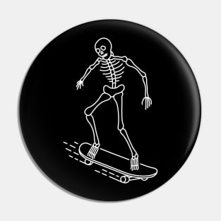 Skate or Die Pin