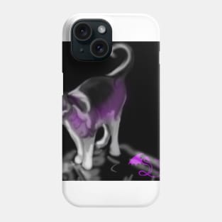 Purple Magical Cat Phone Case