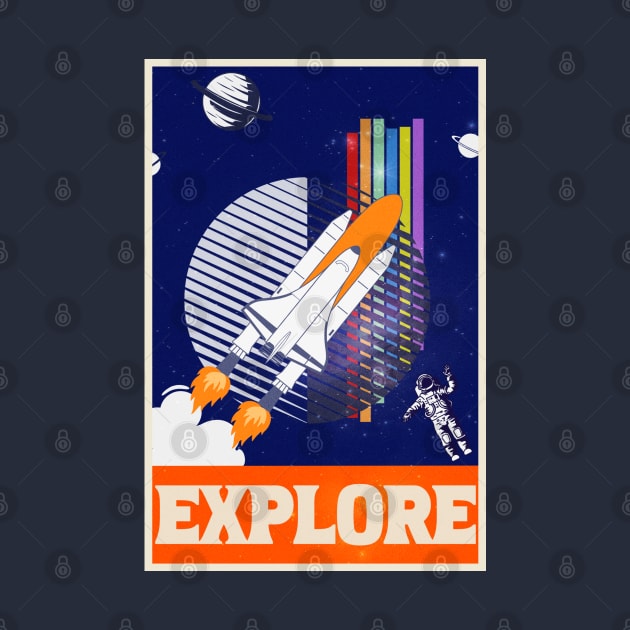 Explore 80s Retro by Glenn Landas Digital Art