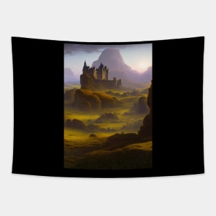 Vines Highlands Castle Tapestry