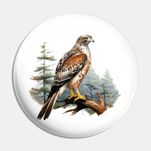 Hawk Hunter Pin