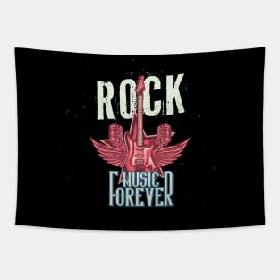 Rock Music Forever Tapestry