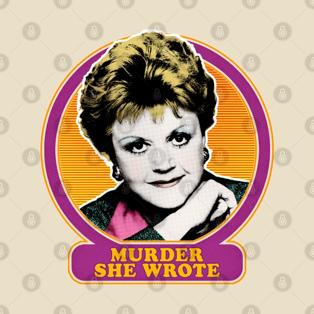 Murder She Wrote / 80s Retro TV Design by DankFutura