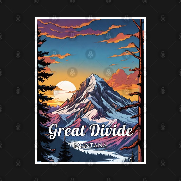 Great Divide ski Montana USA by UbunTo