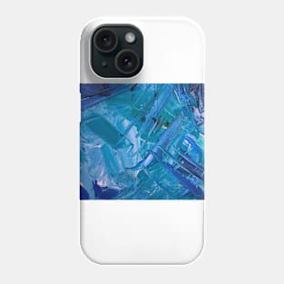 Blue painting Phone Case
