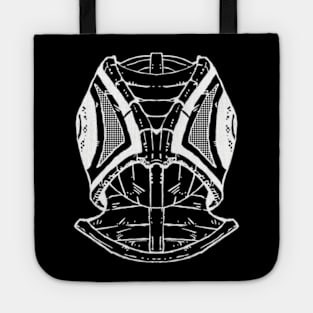 To your eternity white line art gugu helmet Tote