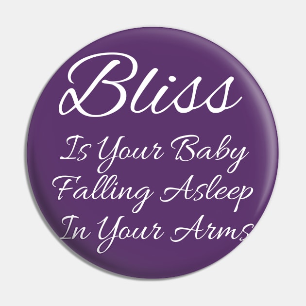 Bliss Is Your Baby Falling Asleep In Your Arms Pin by jutulen