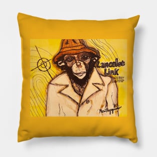 Lancelot Link Secret Chimp Pillow