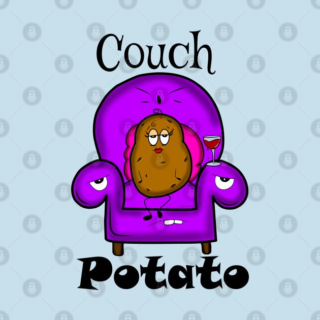 Couch Potato (Tater) by DitzyDonutsDesigns