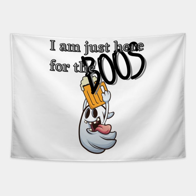 I am just here for the boos Tapestry by kimbo11