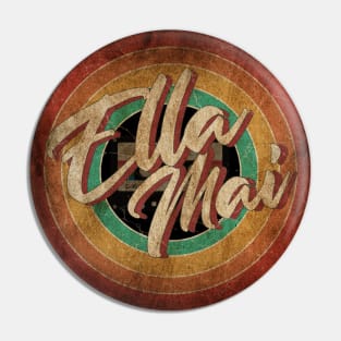 Ella Mai Vintage Circle Art Pin