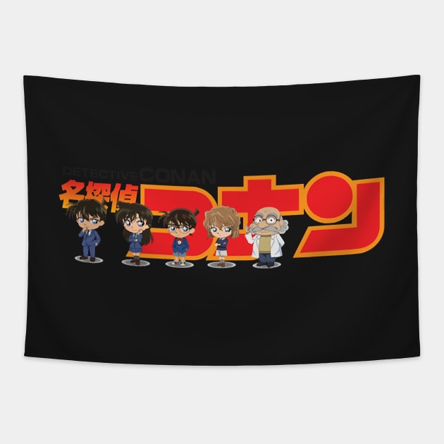 Detective Conan - Chibi Tapestry by Quintyne95