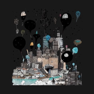 dream city comic style T-Shirt