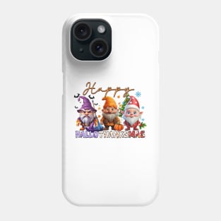 Happy Hallothanksmas Gnomes #1 Phone Case