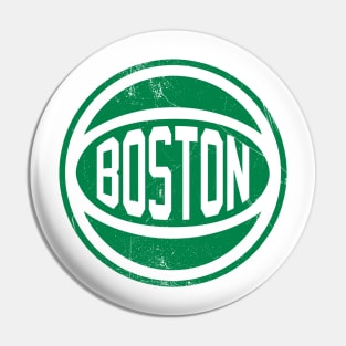 Boston Retro Ball - White Pin
