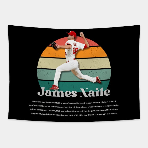 James Naile Vintage Vol 01 Tapestry by Gojes Art