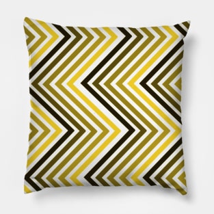 Yellow abstract geometry Pillow