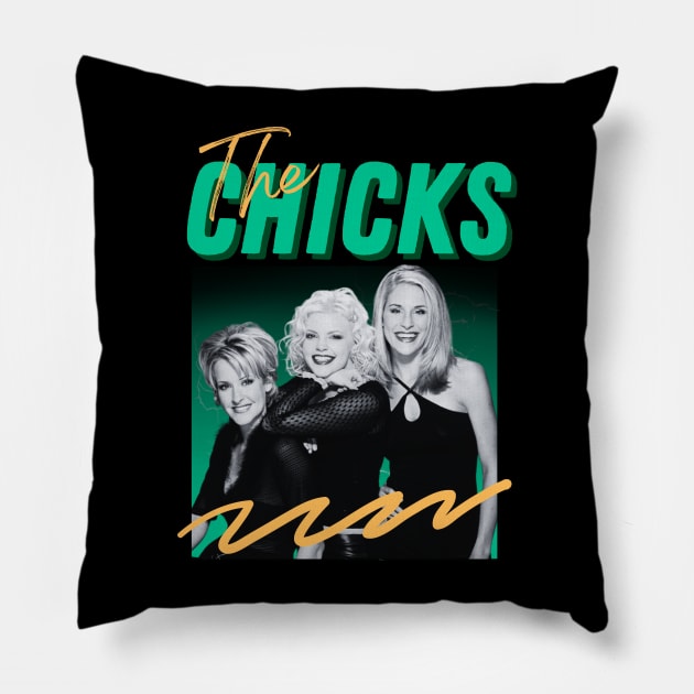 Dixie chicks***original retro Pillow by OtakOtak