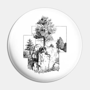 Nature Tree Pin