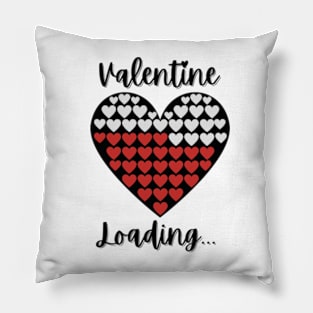 Valentine loading... Pillow