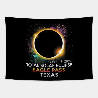 Totality Total Solar Eclipse Eagle Pass Texas April 8 2024 Tapestry