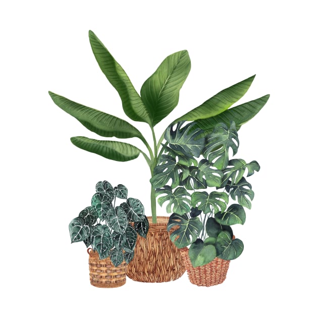 House plants 7 by Gush Art Studio 1