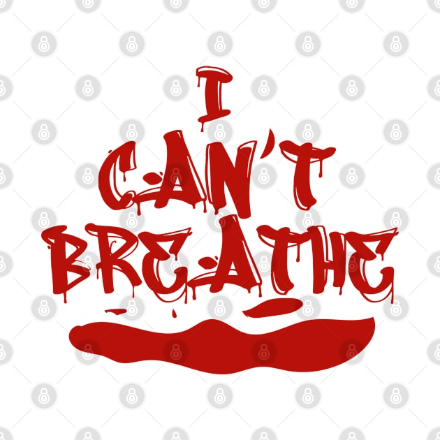 I Can't Breathe Protest March by blackartmattersshop