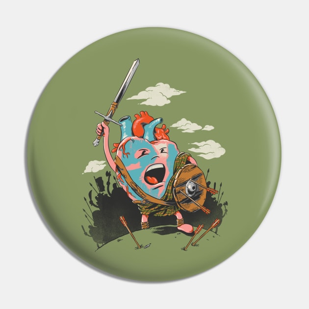 Braveheart Pin by CPdesign