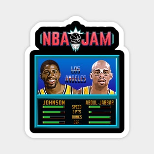 NBA JAM - CLASSIC - THE BEST DUO's EDITION_Magic&Kareem Magnet