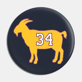 Shaquille O'Neal Los Angeles Goat Qiangy Pin