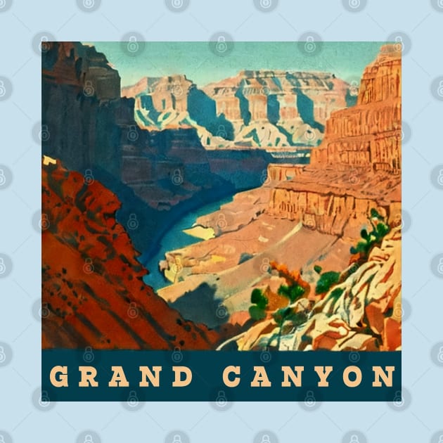 Grand Canyon National Park Poster by Prints Charming