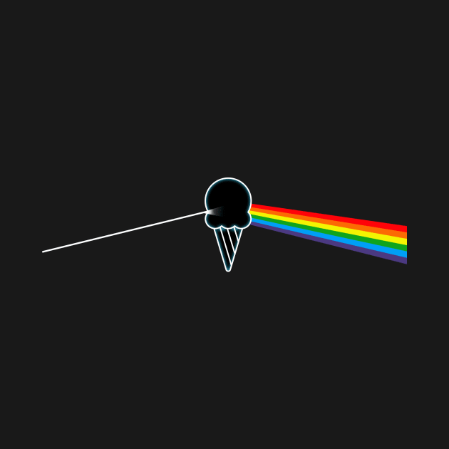 Dark Side of the Ice Cream by Printadorable