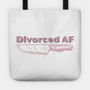 Divorced AF design Tote