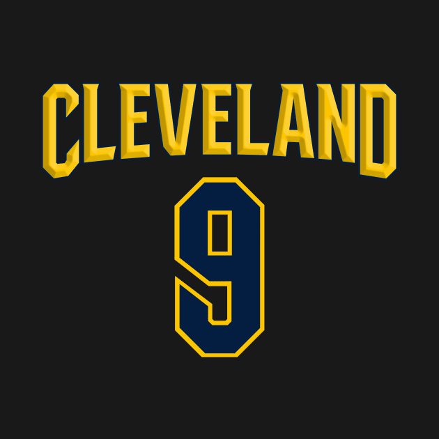 Cleveland No. 9 by Aine Creative Designs