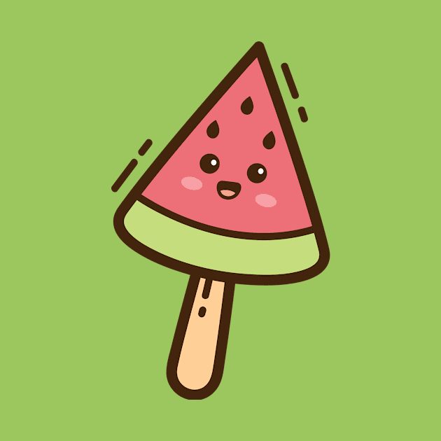 Watermelon Ice Cream by yellowline