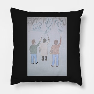 Team Free Will Patronuses Pillow