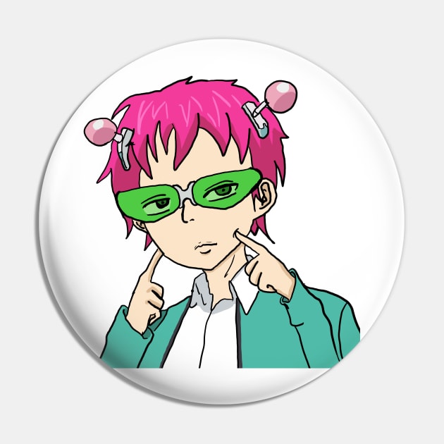 Saiki kusuo Pin by Damsos_store