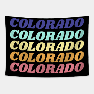 Colorado State Lettering Tapestry