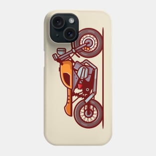 Cafe Racer Motorbike Phone Case