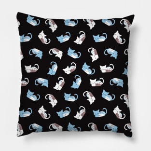 funny sleeping cat pattern I Pillow