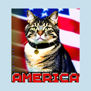 Cat America T-Shirt